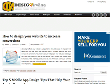 Tablet Screenshot of designirvana.com